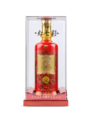 西凤酒红七彩12年