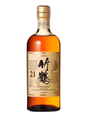 尼卡竹鹤21年纯麦威士忌